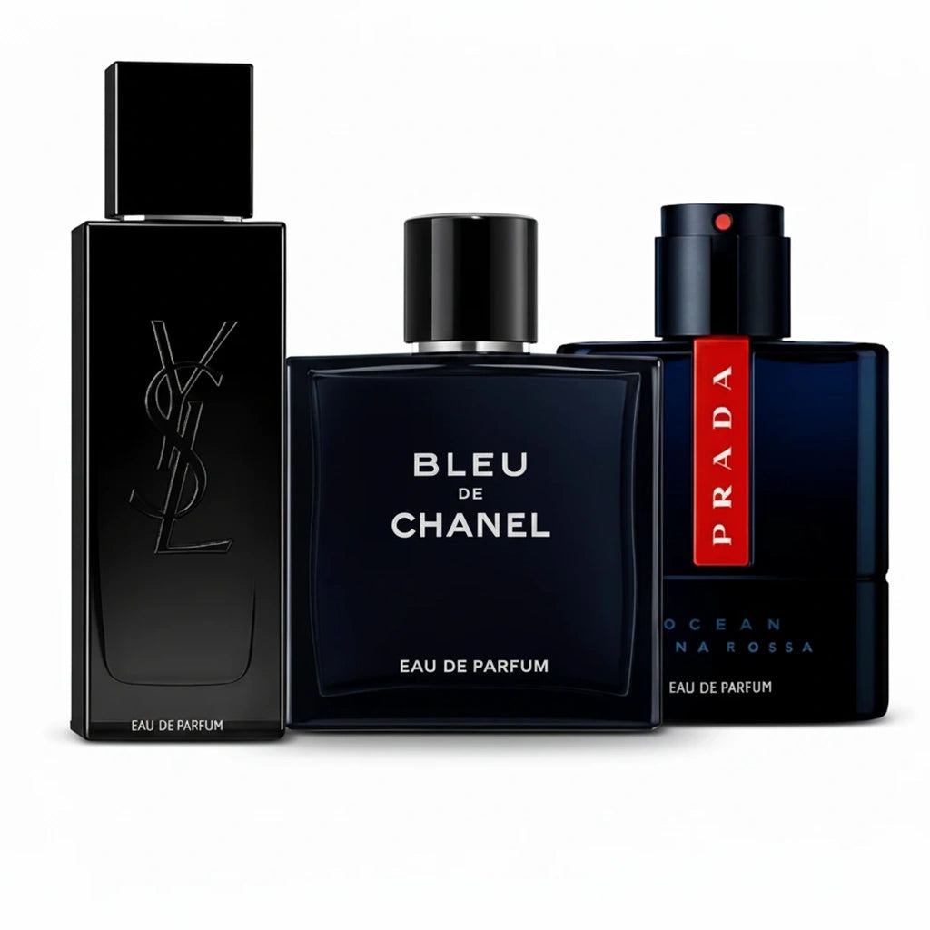 Herren 3er-Set — Tiefes Noir Prestige